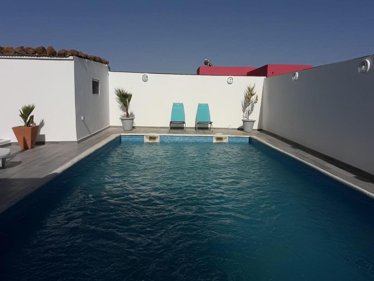 African Jaja Villa Piscine-Climatisation Popenguine Zewnętrze zdjęcie